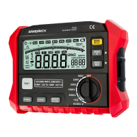 Тестер изоляции Ermenrich Ping ET50, черный