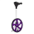 Дорожное колесо Ermenrich Reel WM20, фиолетовый